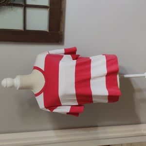 Z supply red and white striped t shirt